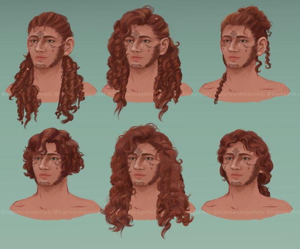 Miriam Hairstyles (commission)
